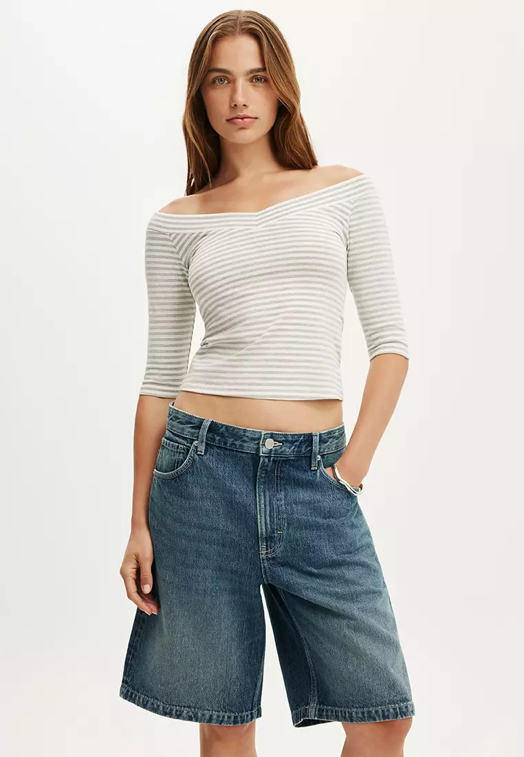 Baggy Denim Shorts