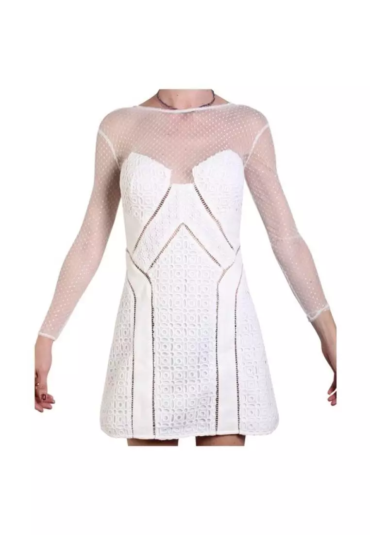 White mini dresses 2025 online