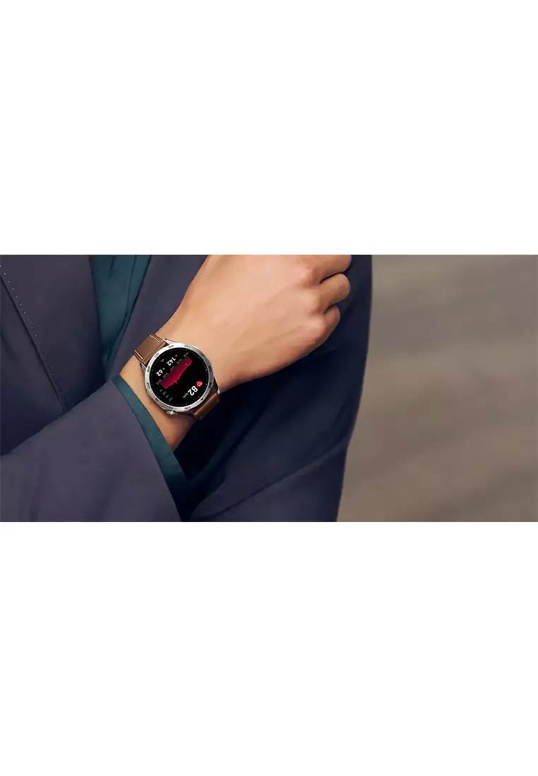 Huawei Watch GT 4 Smartwatch - Jam Tangan Pintar Pria - Professional Health - 4.6 cm - Leather Strap