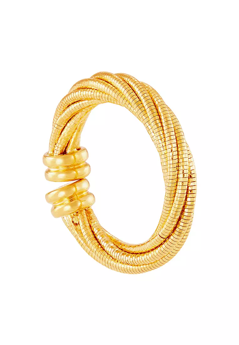HABIB CAVO | Oro Italia 916 Yellow Gold Ring GR57440525(7Y) (22K Gold)