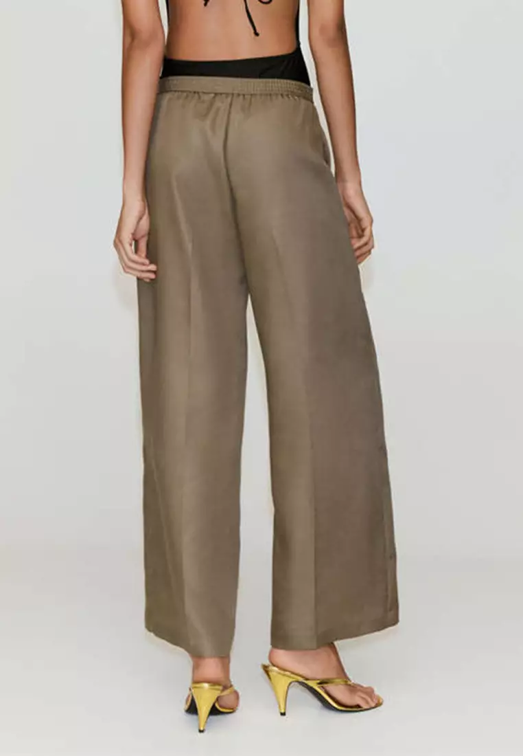 High-Waisted Trousers