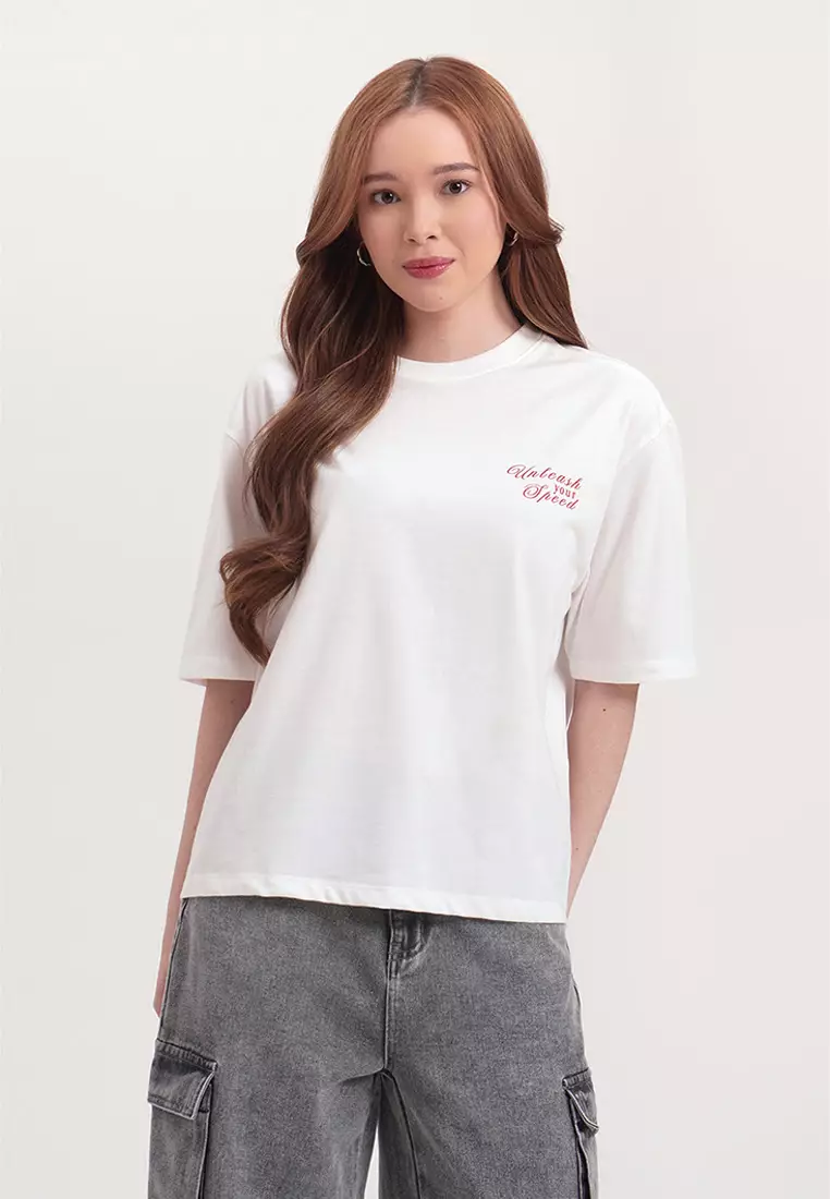 Unleash Your Speed Loose Fit Graphic T-shirt