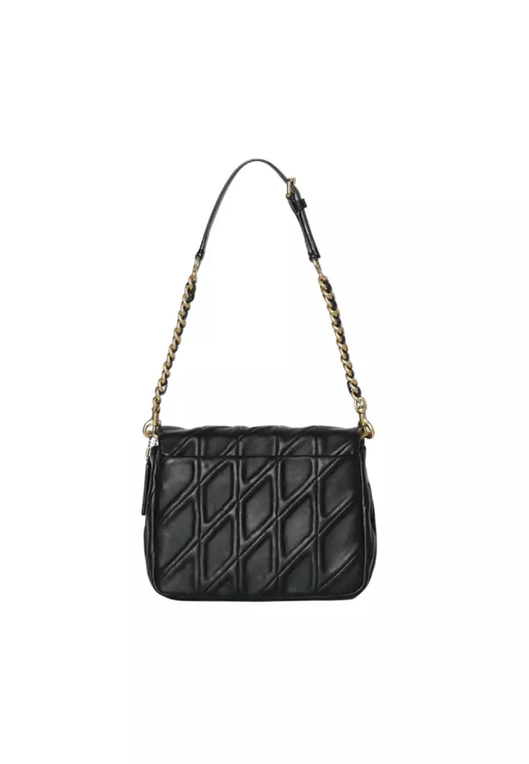 Tabby 20 女士單肩包黑色CW629