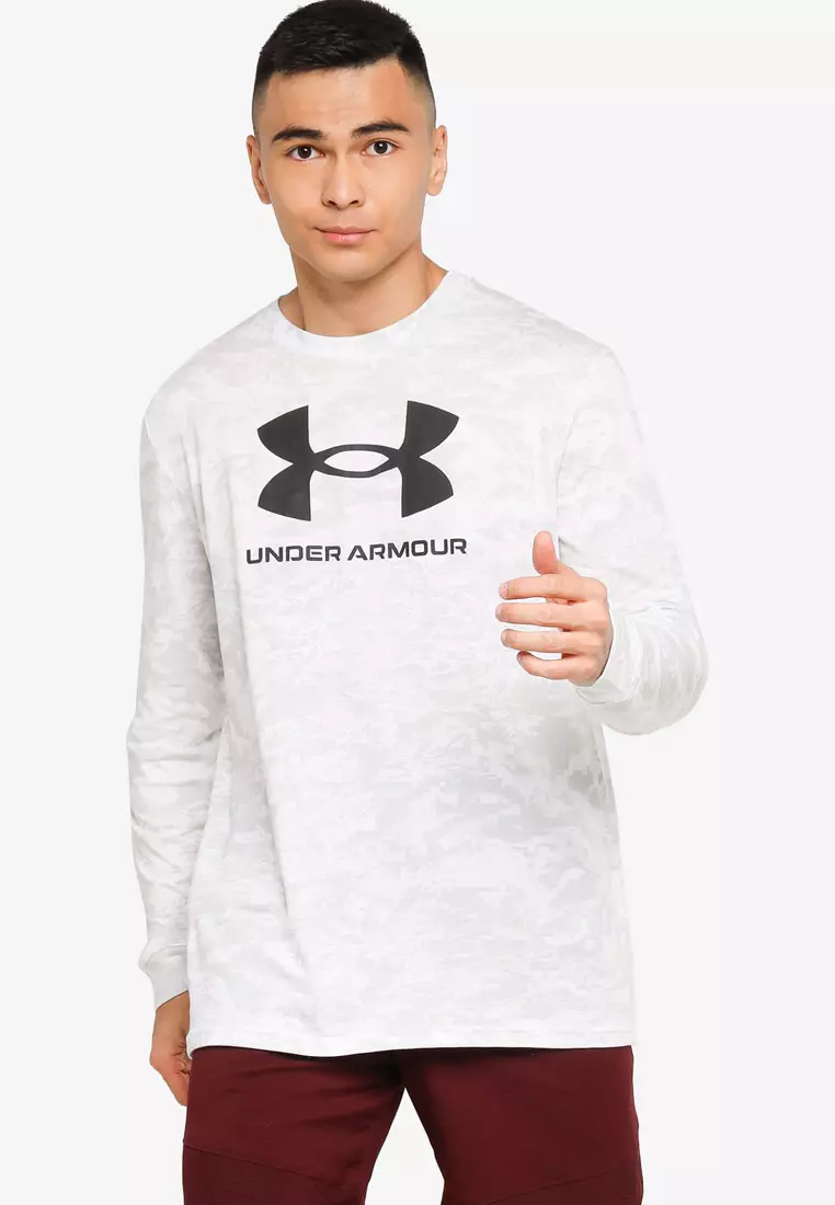 Under armour hot sale long sleeve cotton
