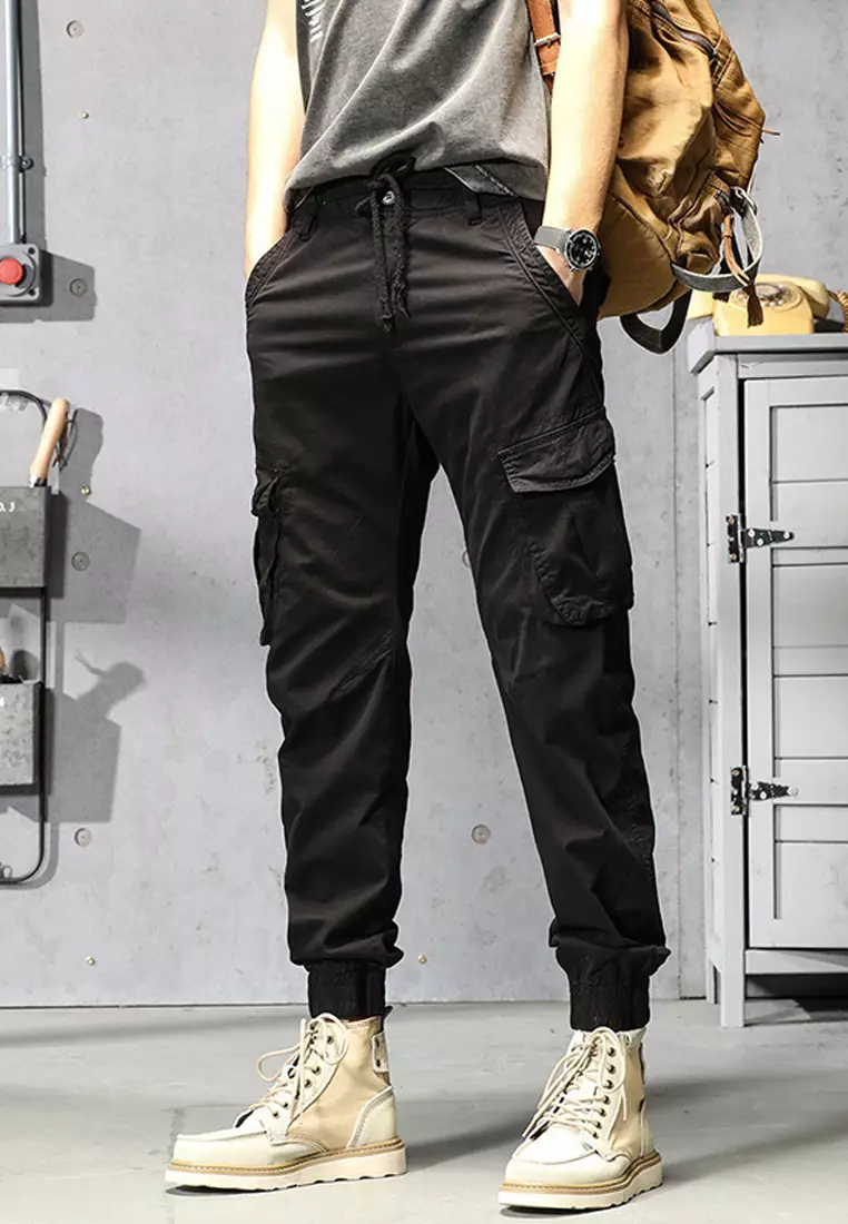 Functional Style Pockets Cargo Pants GJL601