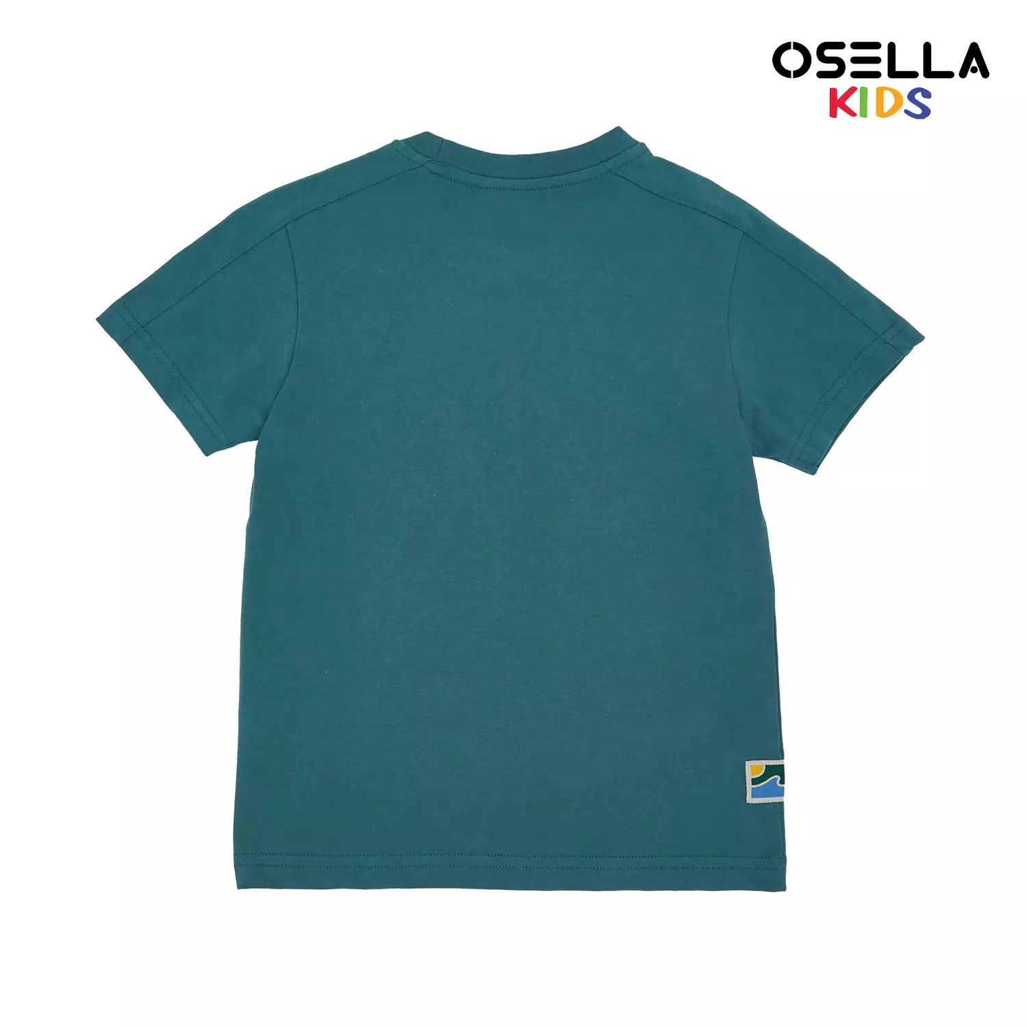 [NEW] Osella Adventure Print Short Sleeve T-Shirt in Teal Green 2274500619 | Atasan Kaos Lengan Pendek Anak Laki Laki