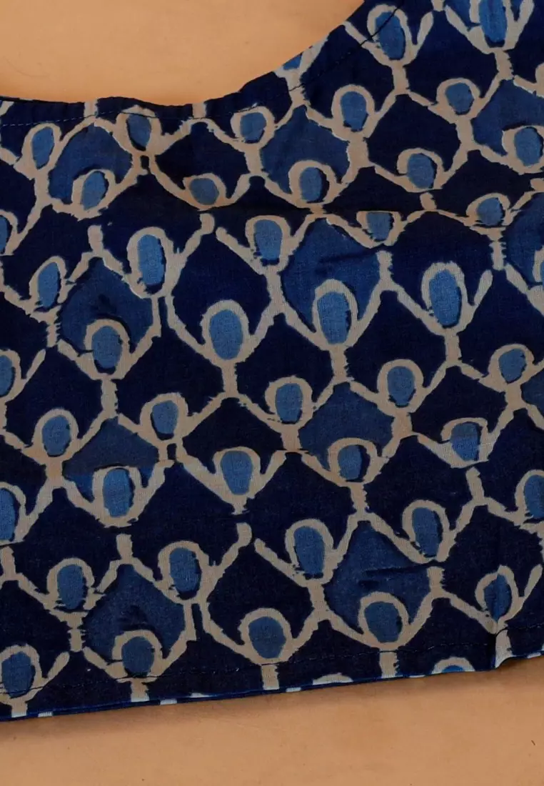 Indigo Floral Print Girls Co-Ord Set