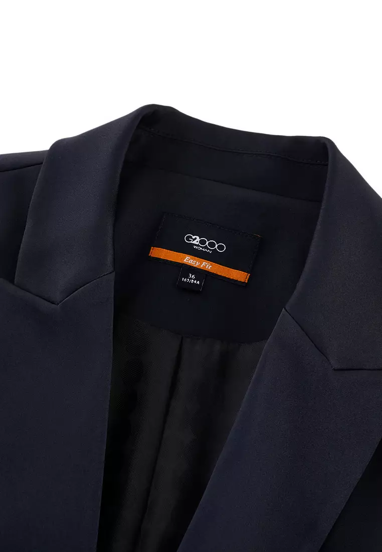 Polyester 合身剪裁西裝外套