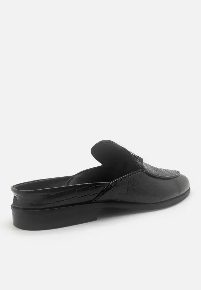 Felix Sepatu Sandal Slop Casual Loafer Mules Motip Croco