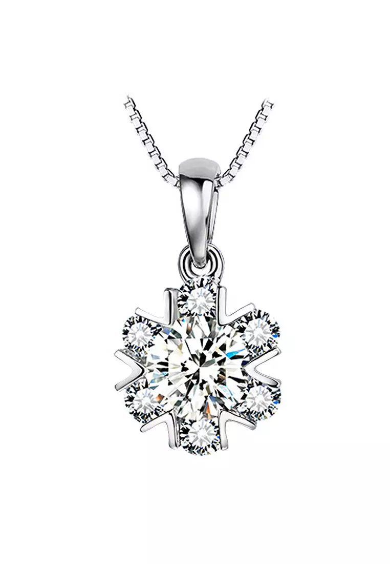 Dancing cubic zirconia sales necklace