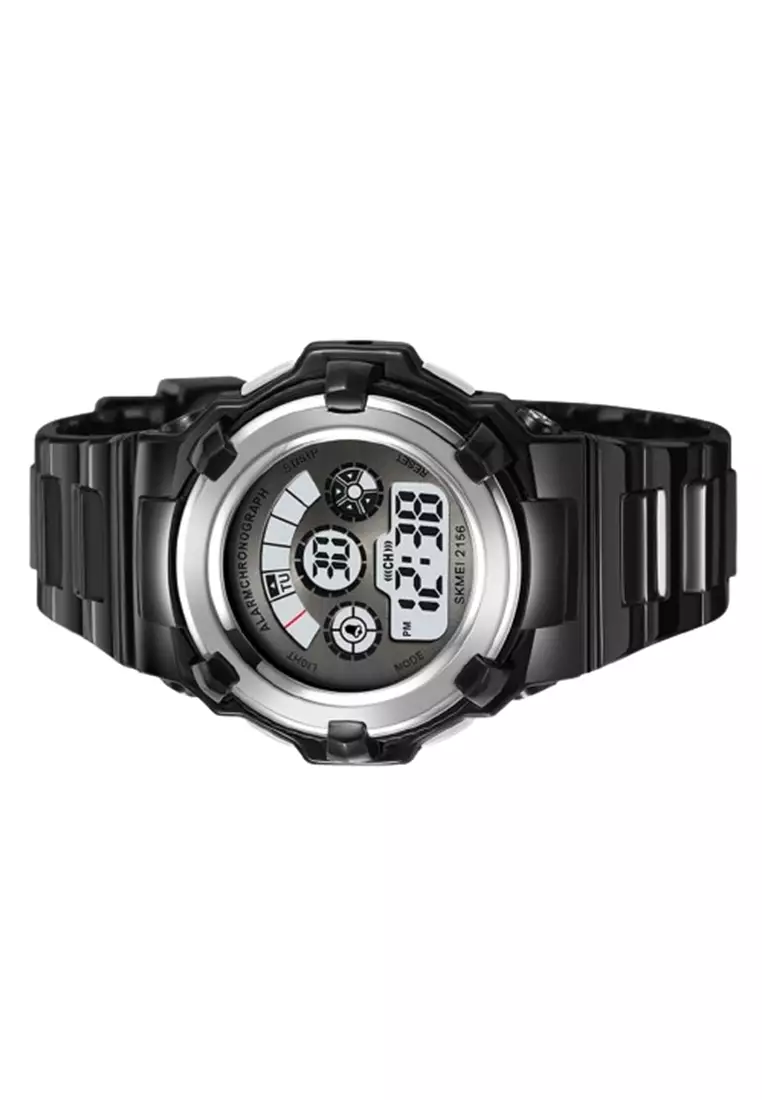 Jam Tangan Digital EL Light Material TPU Waterproof MC56 ORIGINAL