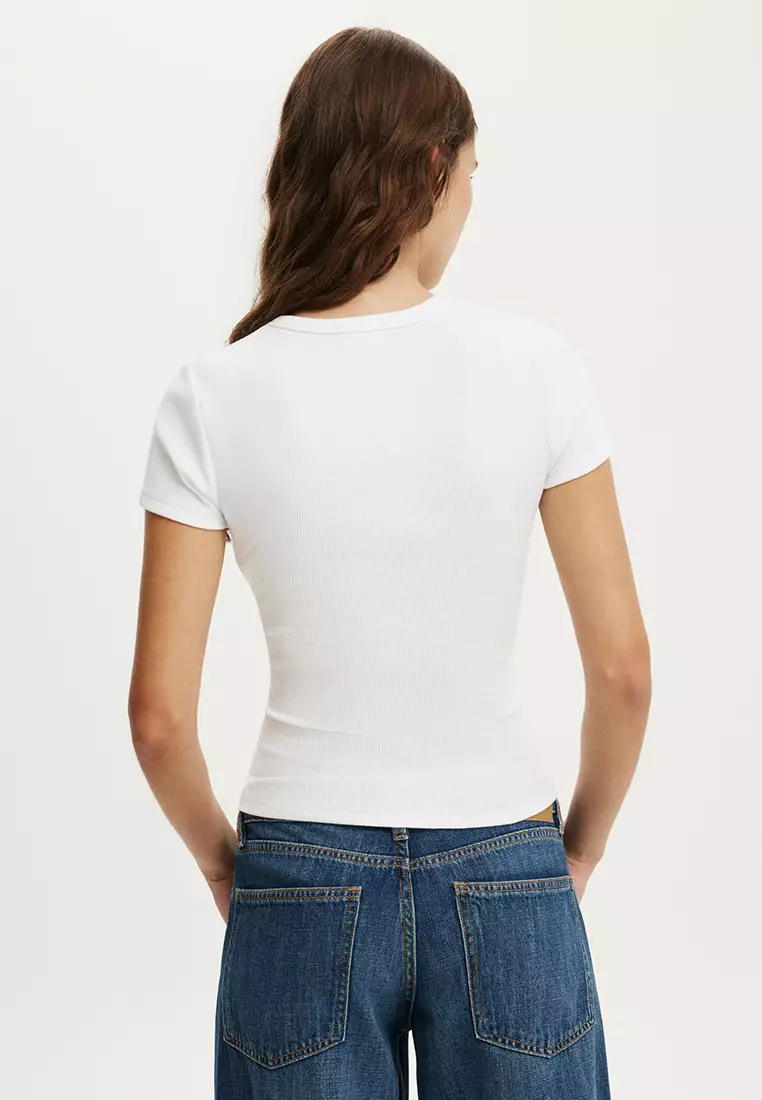 Blake Short Sleeves Henley Top