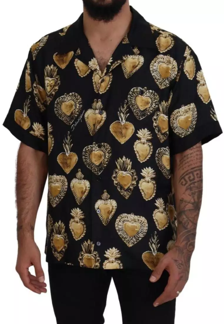 dolce and gabbana hawaiian shirt