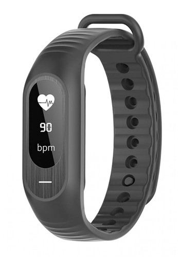 Skmei Smart Band - Bluetooth - Blood Pressure Monitor - Black - B15-A