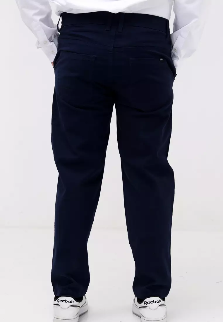 Colored Long Pants Slim Tapered