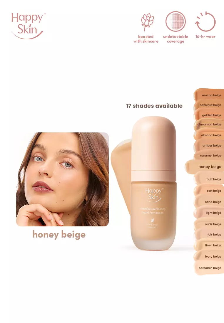 Off Duty Seamless Perfecting Liquid Foundation in Honey Beige