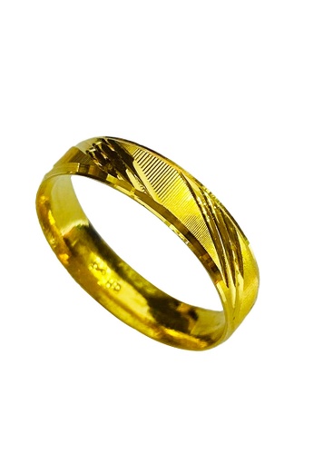 LITZ gold LITZ 916 (22K) Gold Ring 戒指 CGR0113 (2.86g+/-) A539CAC61736E7GS_1