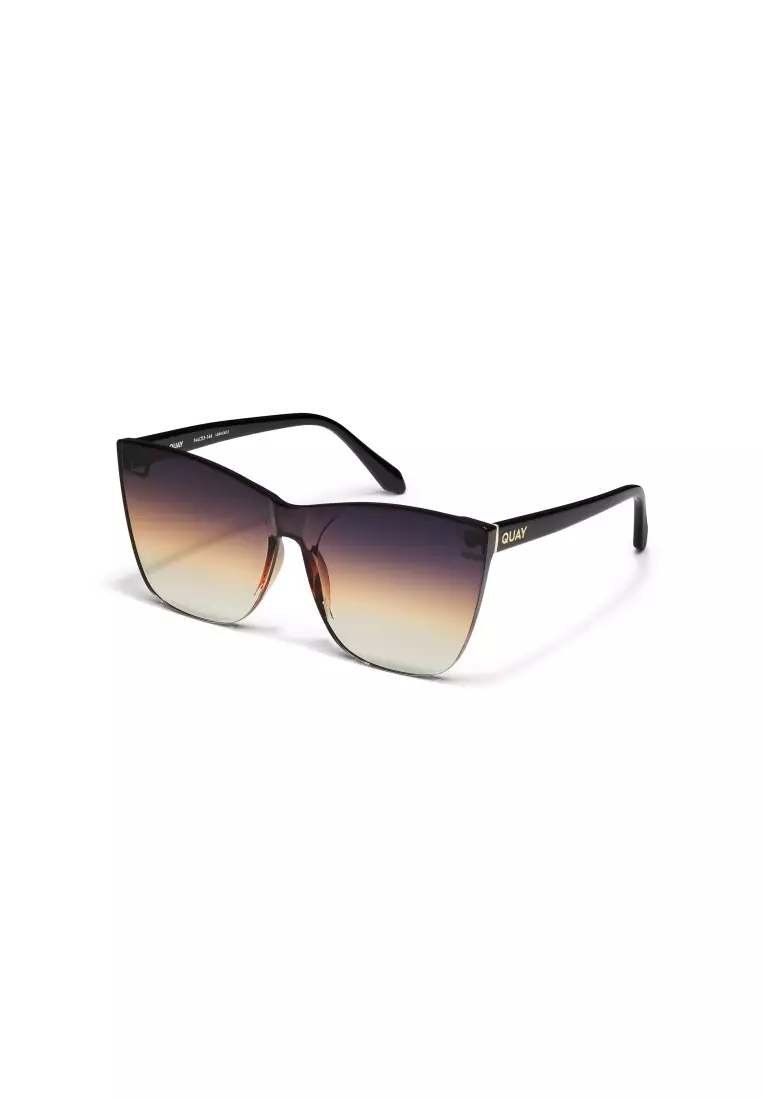 Come Thru Sunglasses - Black/Futuredusk Poppy