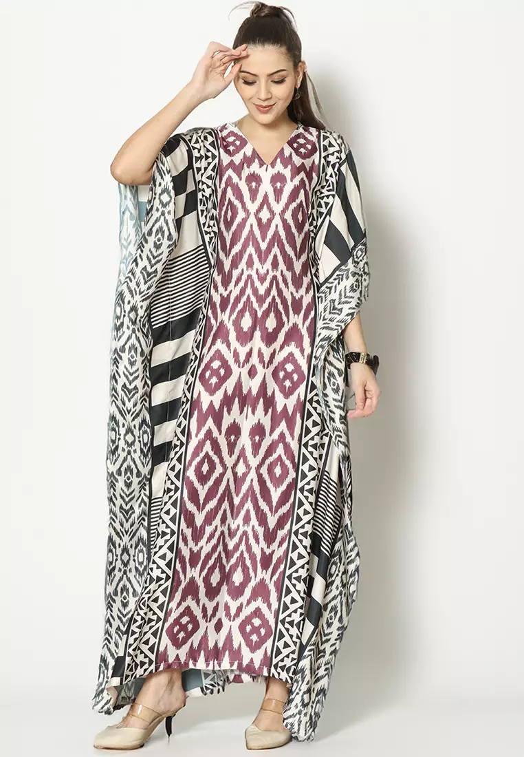 Kanzi Exclusive Short Sleeve Classic Kaftan