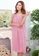 LYCKA pink SWW9002-Lady One Piece Casual Nightgown (Pink) 8A8DEAABC2903CGS_2