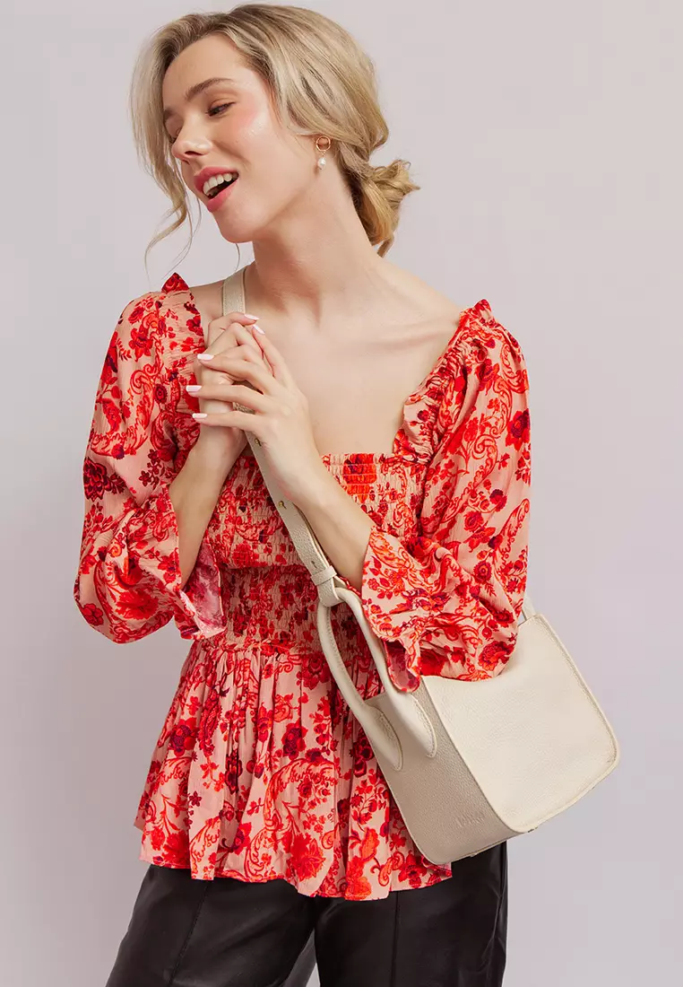 LU Mini Satchel - Cream Beige