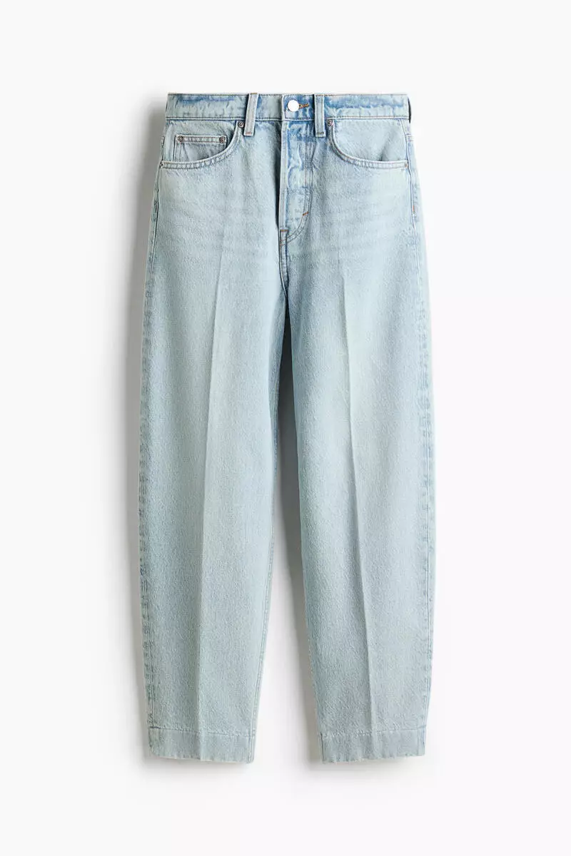 Barrel High Ankle Jeans