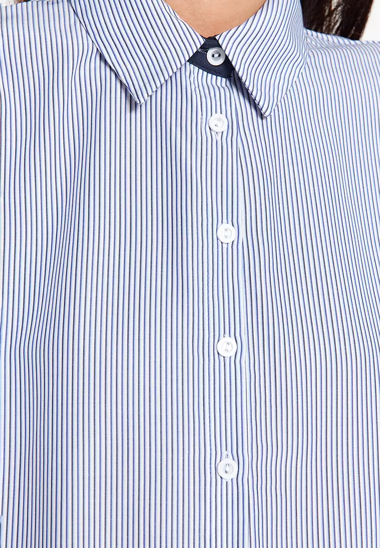 Trendyol Double Button Striped Shirt 2024 | Buy Trendyol Online ...