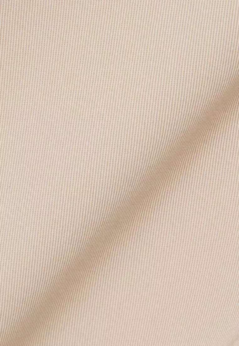 Straight Fit Cotton Gabardine Chino Pants