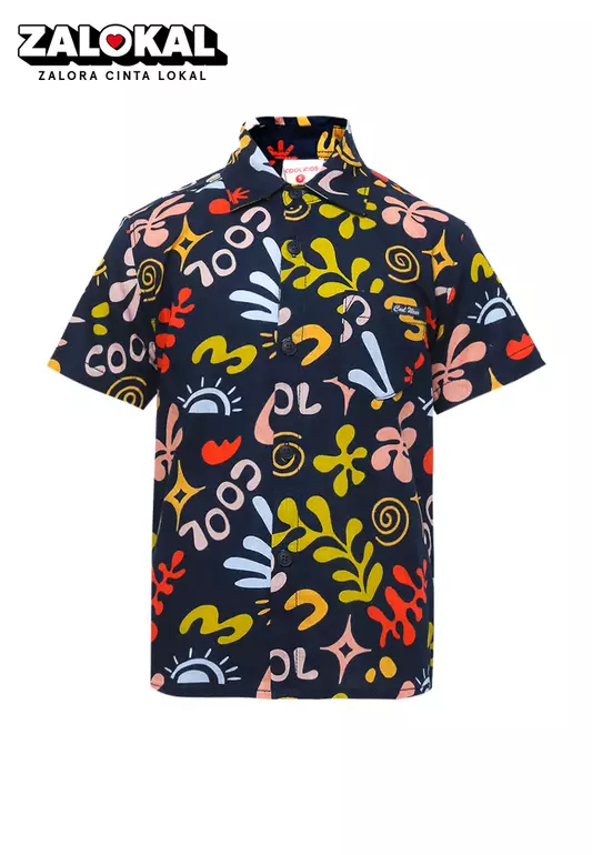 Kemeja Krah Biasa Short Sleeve