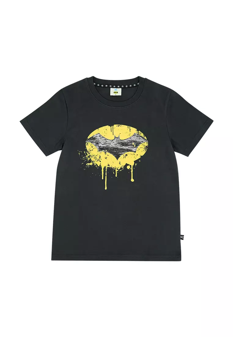 Boys Licensed Graphic T-Shirt Emblem Splatter