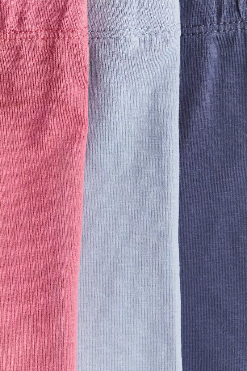 3-pack cotton cycling shorts