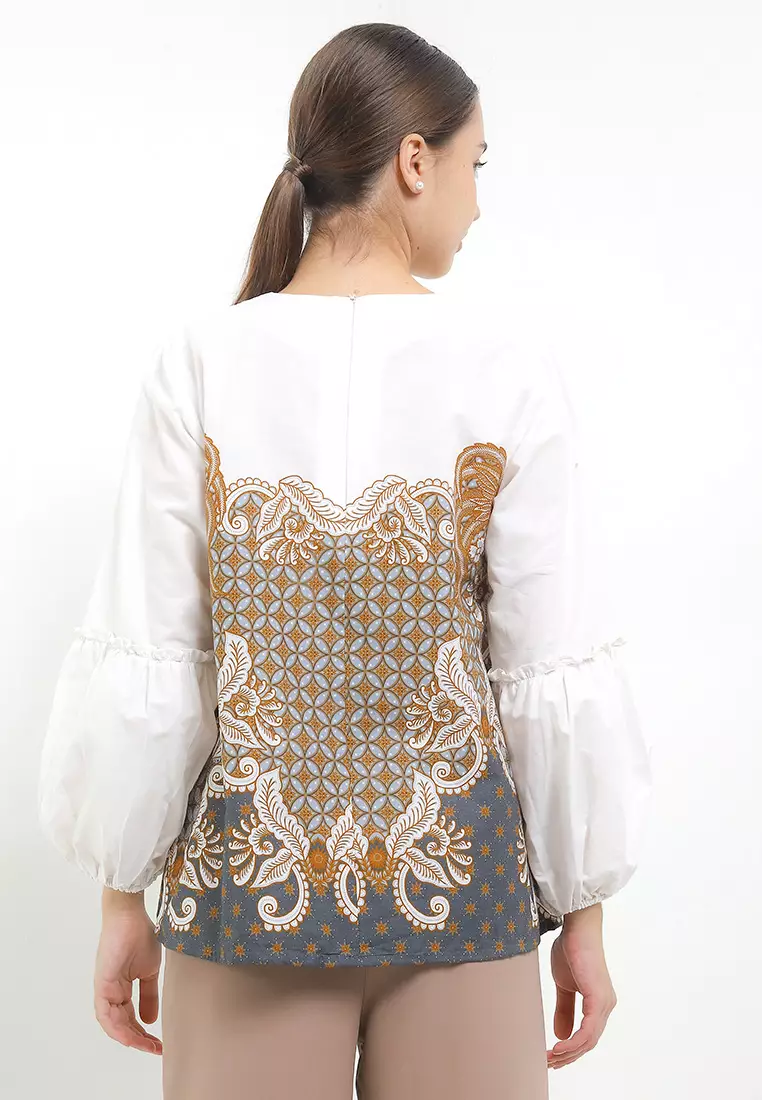 Diyana Blouse Batik Katun Wanita