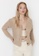 Trendyol brown Openwork Cardigan 23FD2AA5835F61GS_5