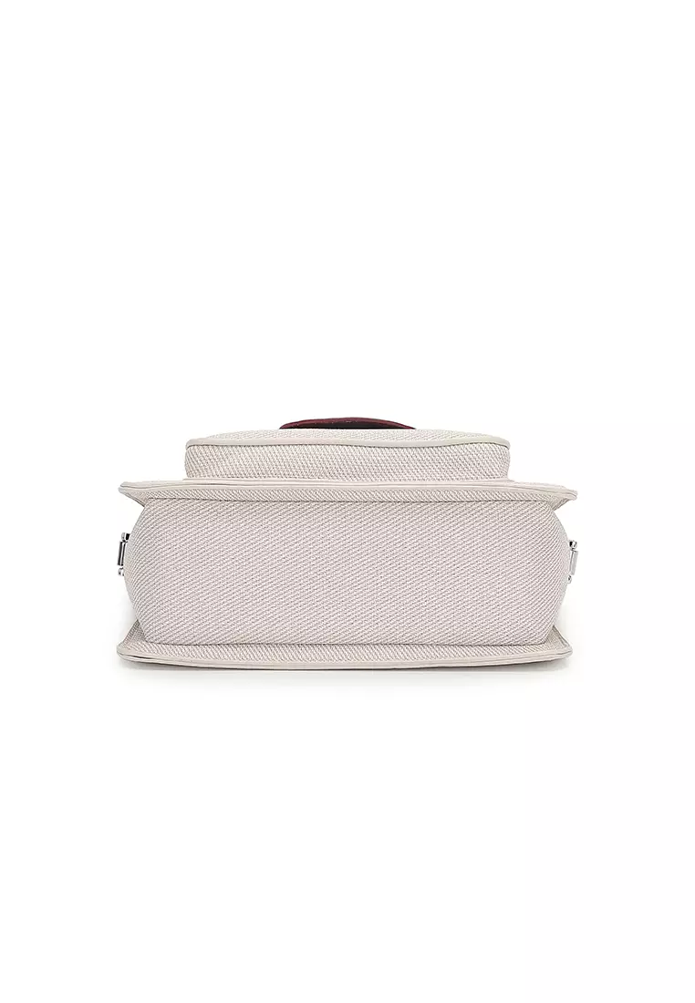 Women's Sling Bag / Crossbody Bag / Shoulder Bag (Tas Selempang Wanita / Tas Bahu Wanita) - Putih