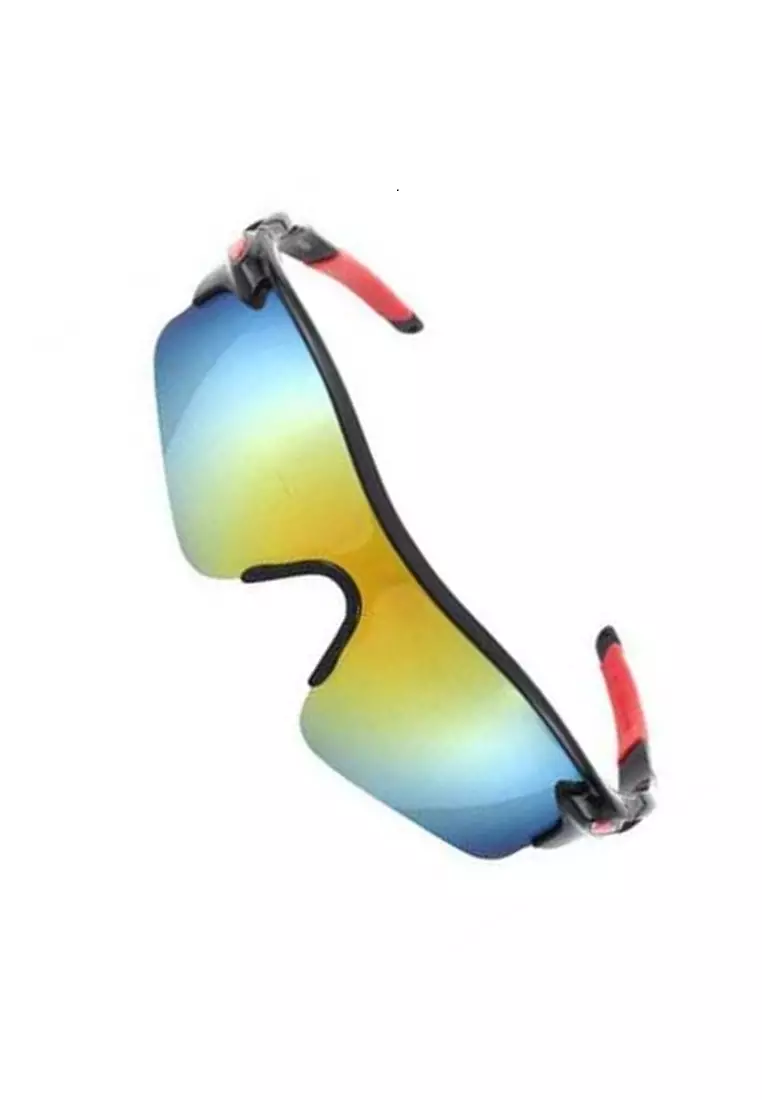 Elodie Sporty Eyeglasses Kacamata Sepeda Lensa Mercury Frame Material Polycarbonate ORIGINAL - Gold
