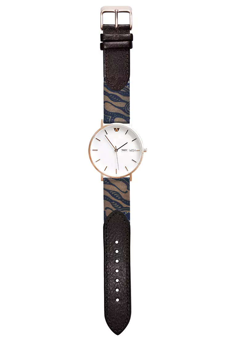Jam Tangan Batik Pria Wish W3002M/04C