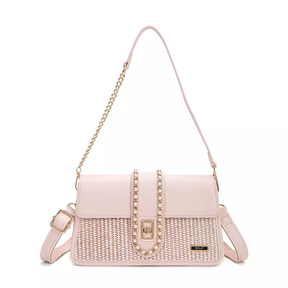 En-ji Dalsa Shoulderbag - Pastelpink