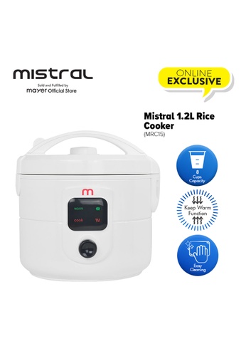 Mistral Mistral 1.2L / 5cups Rice Cooker (MRC15) 8B387HL02FA999GS_1