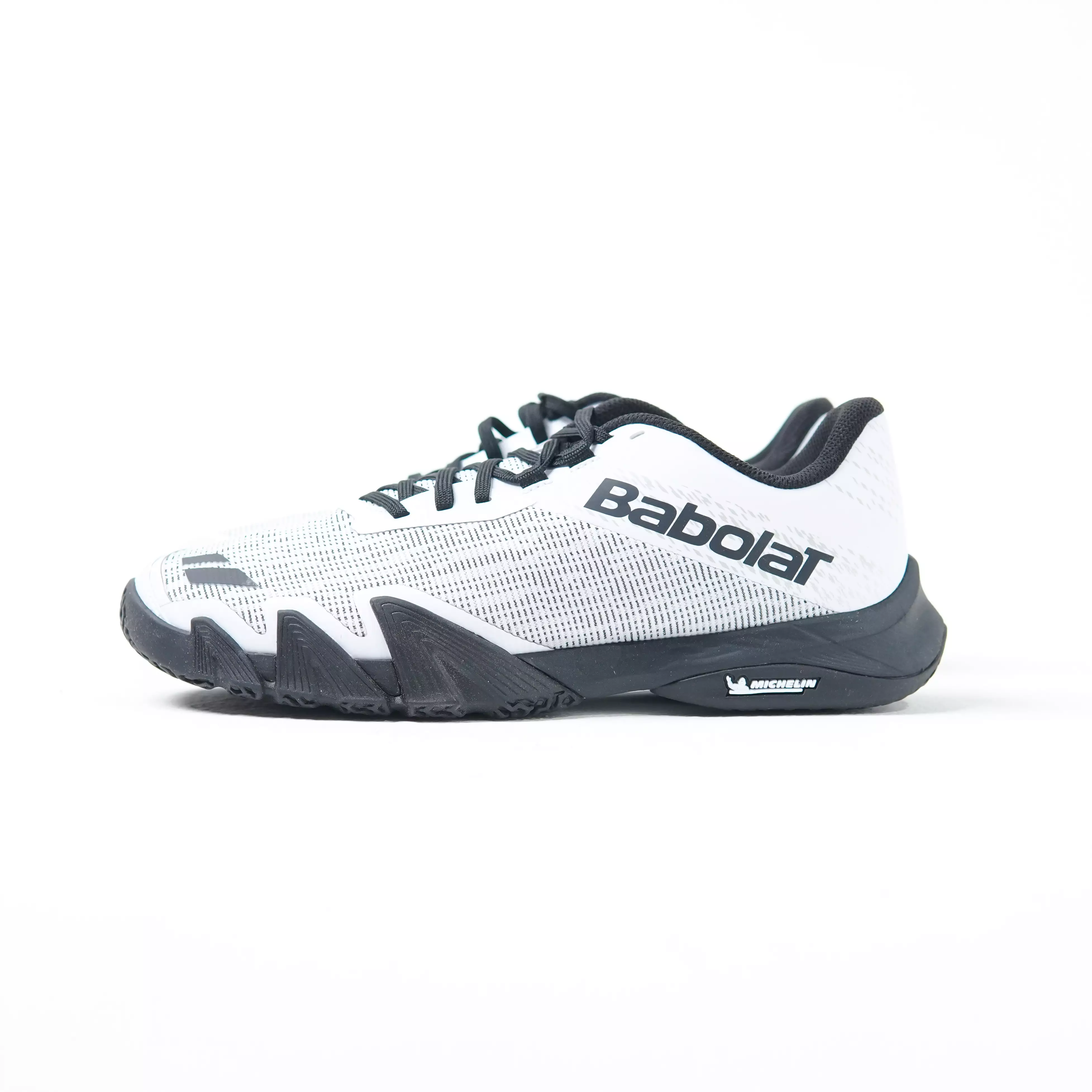 Sepatu BABOLAT JET VIVA WHITE BLACK PADEL SNEAKER 100% ORIGINAL