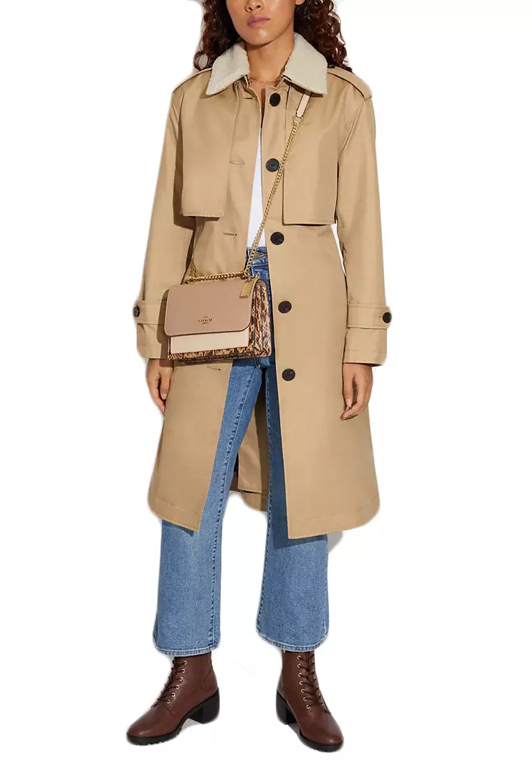 Coach Coach Klare Crossbody In Colorblock Beige ZALORA