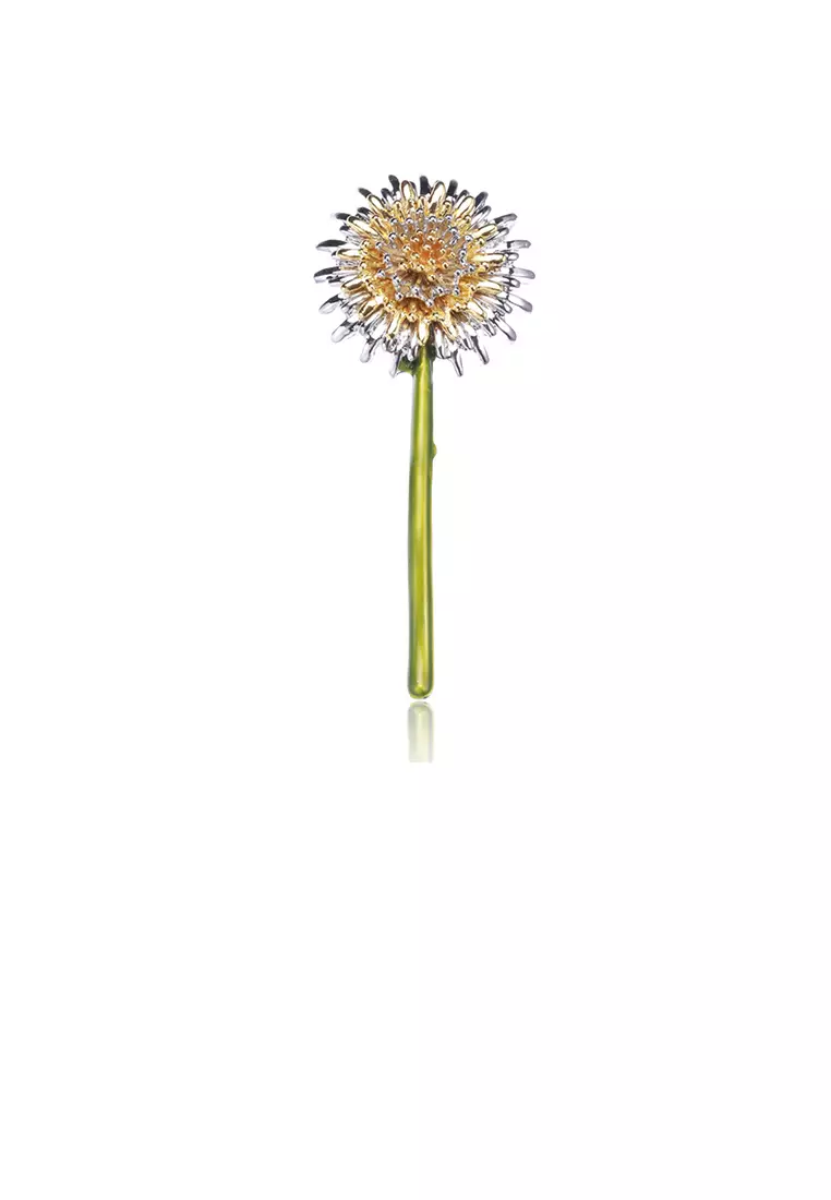 Dandelion brooch clearance