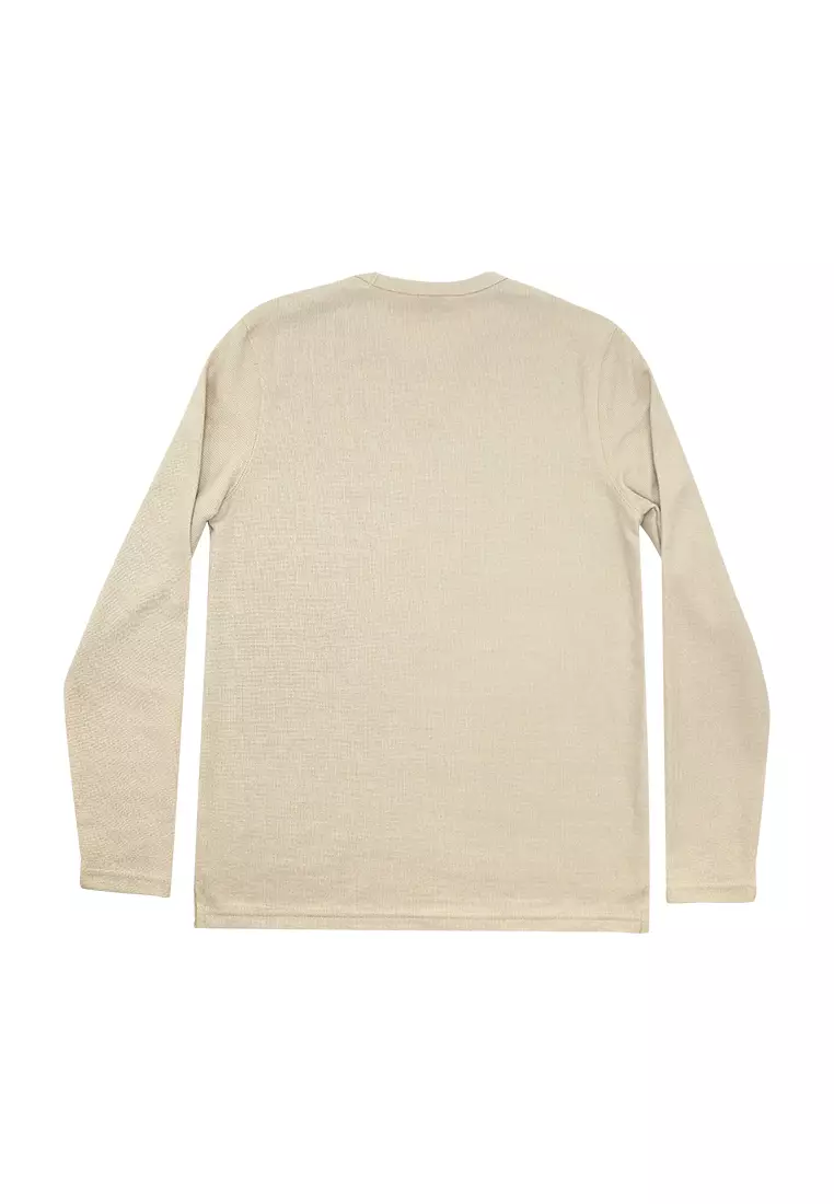 Long Sleeve Side Template Natural Long Sleeve T Shirt Side 46+