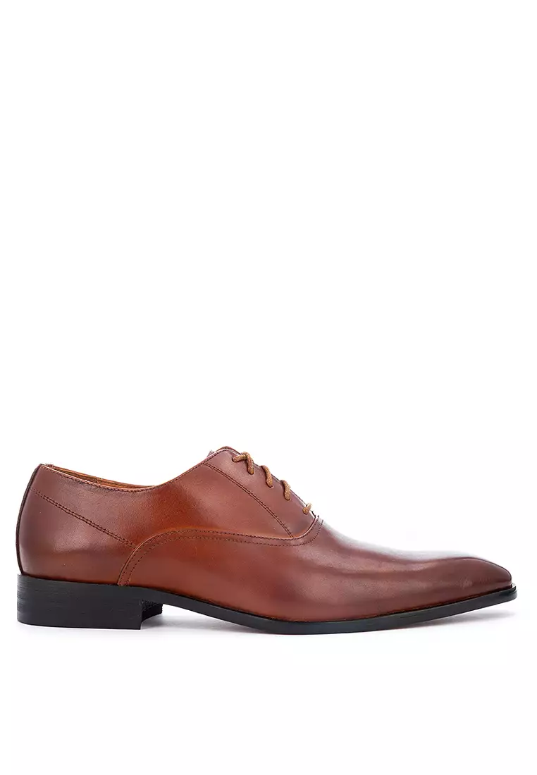Gilroy Brown Captoe Oxford Shoes