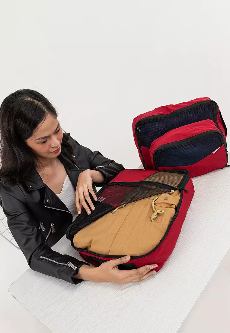 Packing Cubes Red (3 Sets)