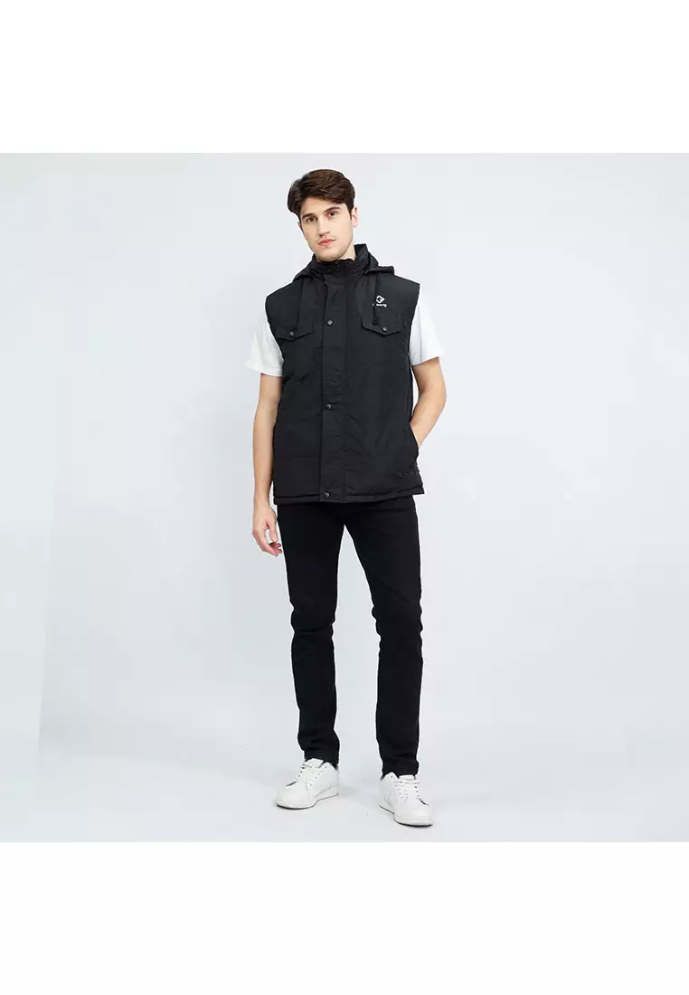 Vest Gloaming Candless Gelembung Rompi Gunung Black