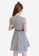 XAFITI grey Stripe Slim Fit One Piece Dress E0887AA11FF6E3GS_2