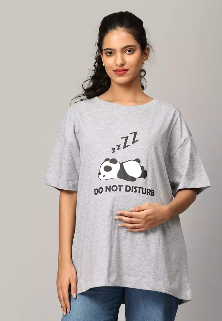 Do not Disturb Oversized Mumma T-shirt