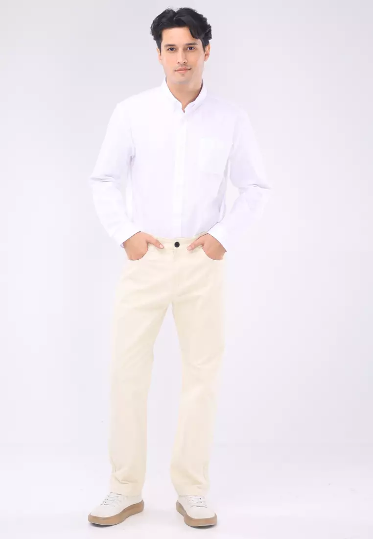 Regular Fit Colored Pants