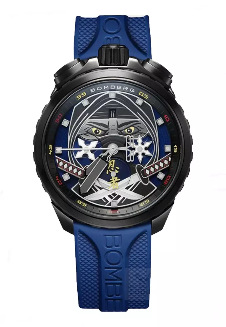 BOLT-68 LIMITED EDITION NINJA BLUE QUARTZ 45mm (BS45CHPBA.069-2.12)