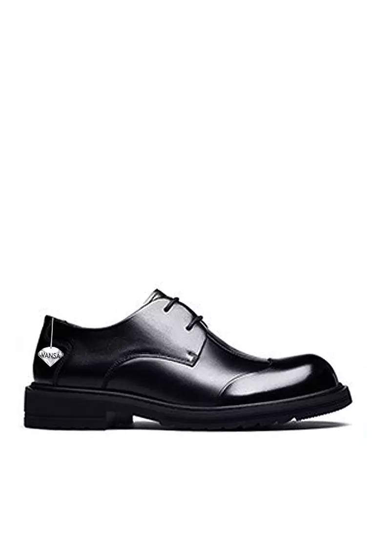 Discount on Twenty Eight Shoes  shoes - SKU: VANSA Top Layer Cowhide Lace-up Derby Shoes VSM-F-88027